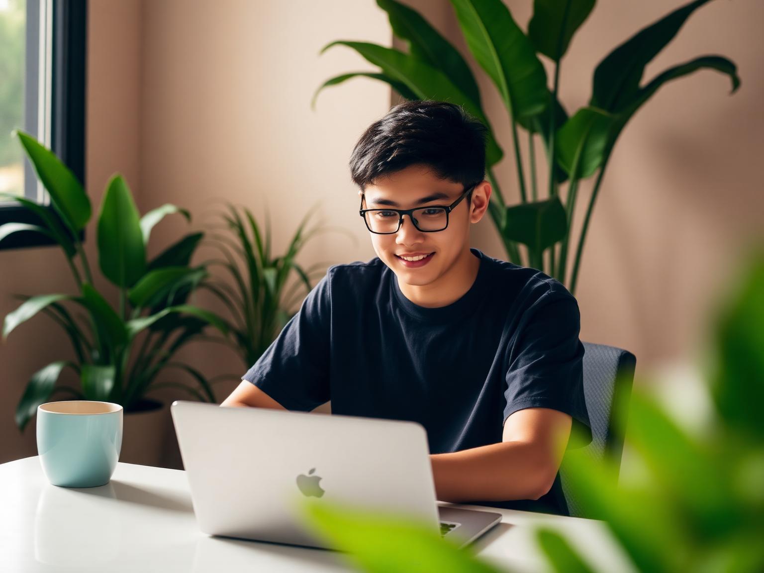 A WIN student studying for their GED or IGCSE in Chalong, Phuket